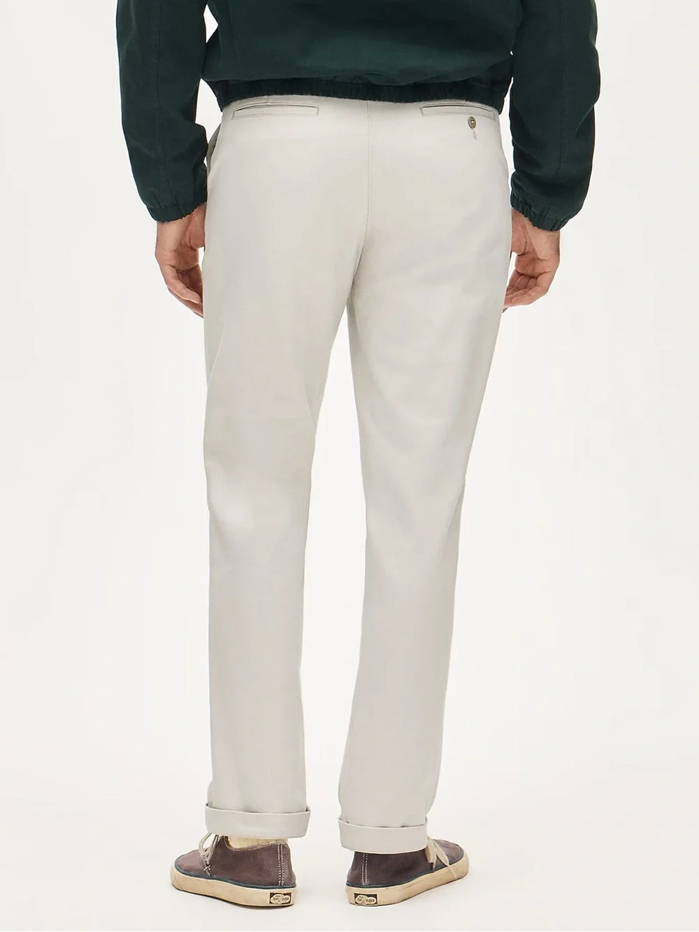 J. CREW Broken-in Straight chino pant in Stone Size 32/32 NWT $98 CD466